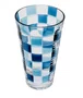 Jogo 02 Copos Long Drink Acrílico Xadrez 600 ml