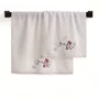 Jogo 02 Peças Toalha de Rosto e Lavabo Petunia Trussardi Branco