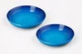 Jogo 02 Pratos Fundos Le Creuset Azure Blue 22cm