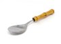 Jogo 04 Peças Colher de Mesa Bambu Natural Taj Home 