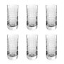 Jogo 06 Copos de Cristal para Long Drink Strauss 395 ml 