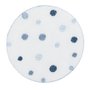 Jogo 06 Peças Porta Copos Bubbly Azul 10 cm