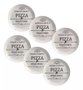 Jogo 06 Pratos Rasos Coup Pizza Plate Alleanza Cerâmica