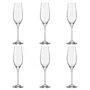 Jogo 06 Taças Cristal Para Espumante 210 ml Oxford