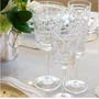 Jogo 06 Taças para Vinho Tinto em Cristal Casa de Bragança Mozart Incolor 340 ml