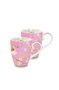 Jogo 02 Canecas Grandes Early Bird Pip Studio Rosa
