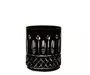 Jogo 2 Copos de Cristal on the Rocks 430 ml Preto Strauss com Caixa para Presente