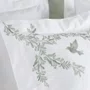 Jogo 2 Fronhas Pistacia 300 Fios Trussardi Branco 50cm x 70cm
