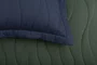 Jogo 2 Porta Travesseiro 300 Fios Trussardi Azul Siciliano 50cm x 70cm