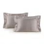Jogo 2 Super Fronhas Girelli 300 Fios Trussardi Marmo 50 cm x 90 cm