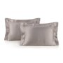 Jogo 2 Super Fronhas Girelli Bambu 300 Fios Trussardi Marmo 50 x 70 cm
