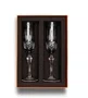 Jogo 2 Taças em Cristal para Champagne 240 ml Strauss com Caixa para Presente