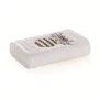 Jogo 2 Toalhas de Lavabo Natal Festive Trussardi Branco 30cm x 50cm