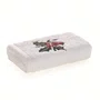 Jogo 2 Toalhas de Lavabo Natal Tradizionale Trussardi Branco 30cm x 50cm
