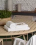 Jogo 3 Peças Banhão e Rosto Modena LCL Home By Trussardi Branco