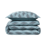 Jogo 3 peças Capa de Edredom Queen Egean Wave 300 Fios Boss Home