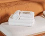 Jogo 5 Peças Banhão e Rosto Modena LCL Home By Trussardi Branco