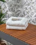 Jogo 5 Peças Banhão e Rosto Modena LCL Home By Trussardi Branco