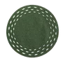 Jogo 6 Americanos Olea Auguri Casa Verde 40 cm