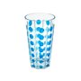Jogo 6 Copos Long Drink em Acrílico Bolas Azul 590 ml
