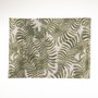 Jogo Americano 06 Peças Retangular Flor de Lis Summer Zebra Verde