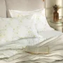 Jogo Cama 03 Peças Super King Florata 200 Fios Karsten Estampado 193cm x 203cm x 40cm