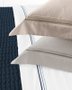 Jogo Cama Casal Cetim 300 Fios Fortore Trussardi Nocciola 2,20 X 2,60 m