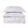 Jogo Cama Completa Queen 7 Peças Uccelli 300 Fios Bambu Trussardi