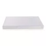 Jogo Cama Completa Queen 8 Peças Florim 300 Fios Trussardi Branco
