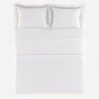 Jogo Cama Queen Lara 300 Fios Karsten Branco/Prata 240x260