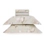 Jogo Cama Super King Cetim 200 Fios Fiora Trussardi Estampado 2,80 X 2,60 m