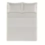 Jogo Cama Super King Naxos 400 Fios Trussardi Branco 280cm x 280cm