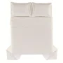 Jogo Colcha Queen Naxos 400 Fios Trussardi Branco 260cm x 280cm