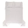 Jogo Colcha Queen Olivine Bambu 300 Fios Trussardi Branco 260cm x 280cm