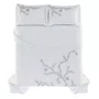 Jogo Colcha Queen Pistacia Egípcio 300 Fios Trussardi Branco 260cm x 280cm