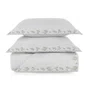 Jogo Colcha Queen Zagara 300 Fios Trussardi Branco 2,60  x 2,80 cm