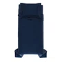 Jogo Colcha Solteiro Novara 300 Fios Trussardi Azul Siciliano 200cm x 280cm