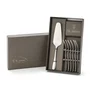Jogo Com 01 Espatula e 06 Garfos Para Bolo Serenity St. James Inox