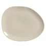 Jogo de 06 Pratos Raso Oval Organico Clay Porto Brasil