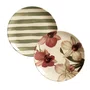 Jogo de 06 Pratos Sobremesa Fleurs Porto Brasil