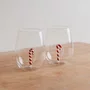 Jogo de 2 Copos Natal Candy 450 ml