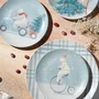Jogo de 6 Pratos Rasos Coup Stoneware Expresso Polar Porto Brasil