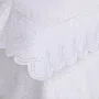 Jogo de Cama 8 Peças Queen Farfalla 200 Fios Trussardi Branco