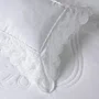 Jogo de Cama 8 Peças Queen Farfalla 200 Fios Trussardi Branco