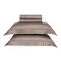 Jogo De Cama Casal Girelli Bambu 300 Fios Trussardi Nocciola 2,20 x 2,80 m