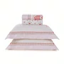 Jogo de Cama Casal Le Collone 300 Fios Trussardi Estampado 220cm x 280cm