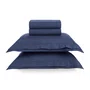 Jogo De Cama Casal Novoli 200 Fios Trussardi 2,20 x 2,60 m Marinho