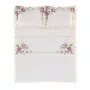 Jogo De Cama Casal Rosette 300 Fios Trussardi 2,20 x 2,80 m