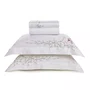 Jogo De Cama Casal Uccelli 300 Fios Trussardi Bambu 2,20 x 2,80 m