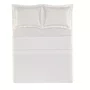 Jogo de Cama King Dominicani 600 Fios Trussardi Branco e Nocciola 280cm x 280cm